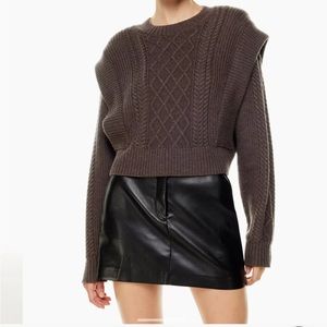 Aritzia Seek Sweater 100% Merino Wool